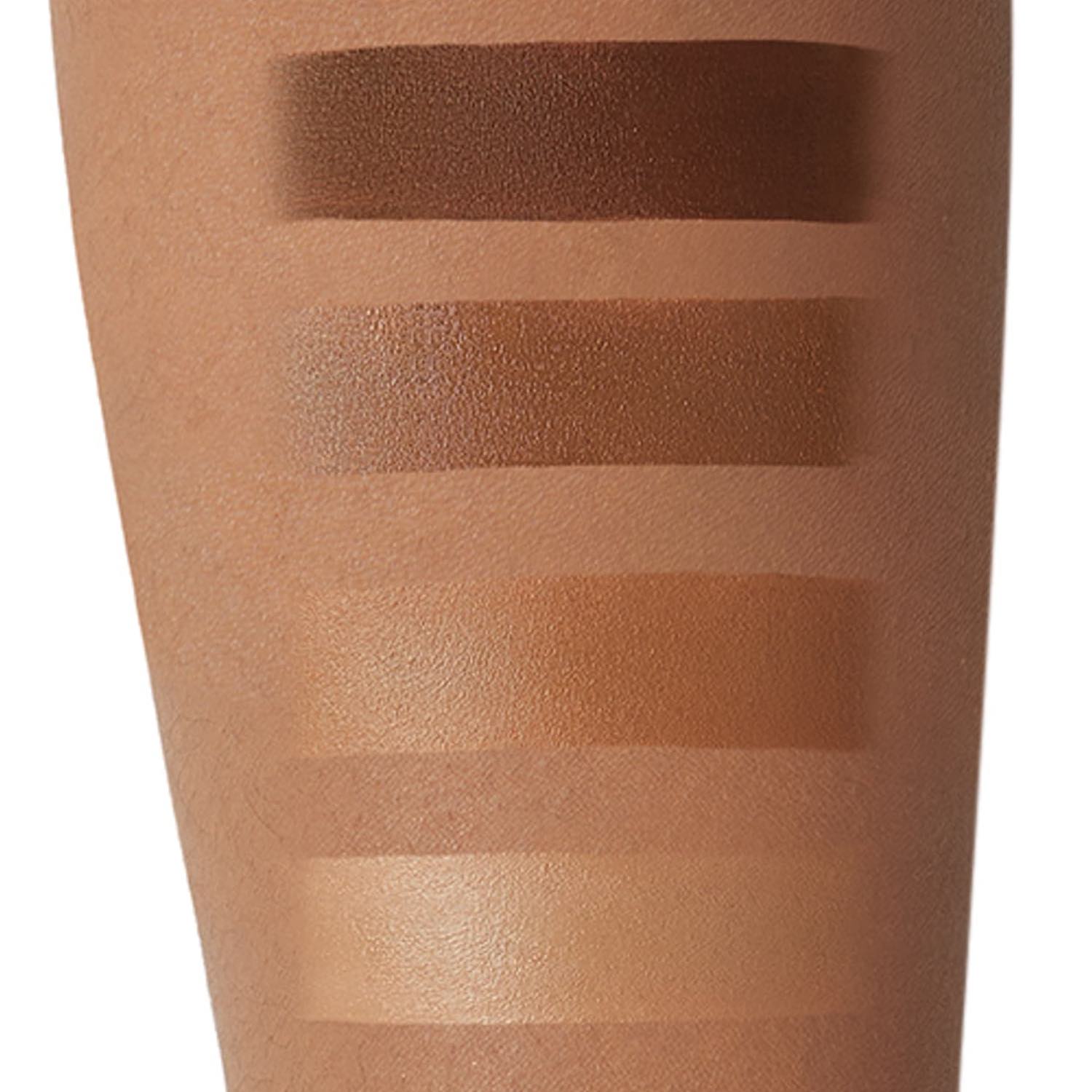 CHARLOTTE TILBURY Beautiful Skin Sun-kissed Glow Bronzer Swatches tan skin
