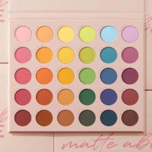 COLOURPOP Matte About Hue Eyeshadow Palette Erfahrungen Review deutsch Test