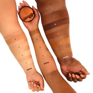 DANESSA MYRICKS Blurring Balm Powder Swatches welche Farbe Yummy Skin Primer Foundation Shades Colors Nuancen