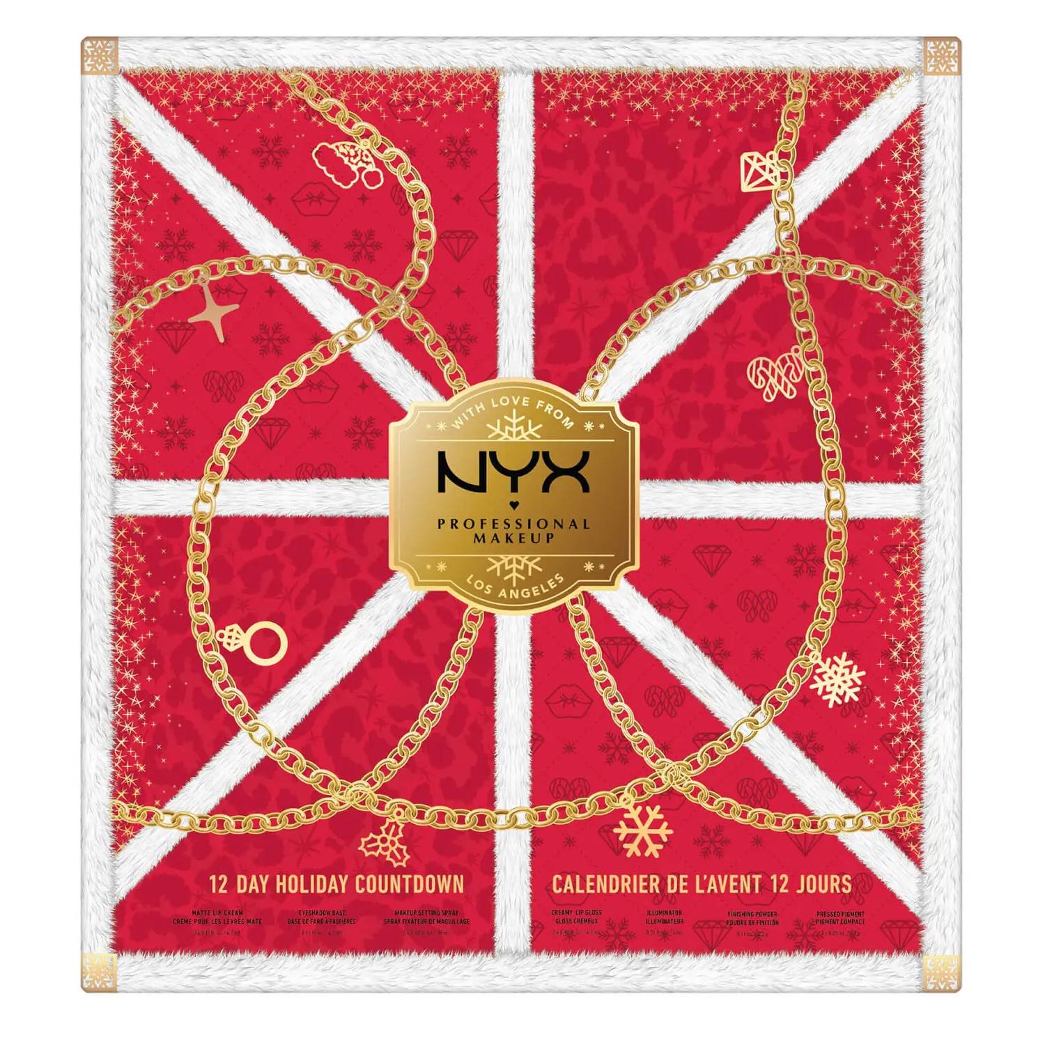 NYX 12 Day Holiday Countdown Advent Calender Beauty Makeup