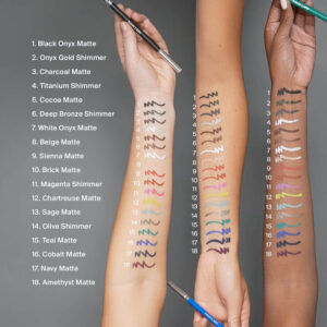 HAUS LABS Lady Gaga Optic Intensity Eco Eyeliner Swatches Shades Colors Farben