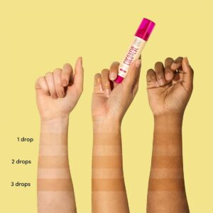 COCO EVE Bronzing Face Drops Gradient Selftanner Swatch Drops