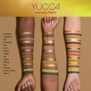 NATASHA DENONA Yucca Palette Swatches Eyeshadow Shades Colors Farben