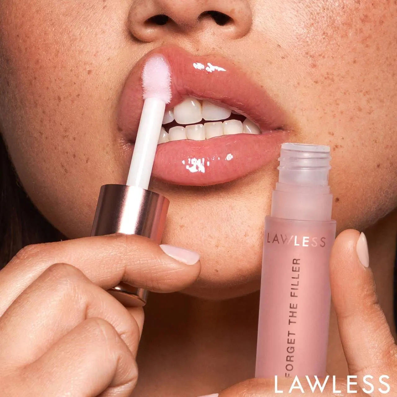 LAWLESS Forget The Filler Lip Plumping Line Smoothing Gloss Plump