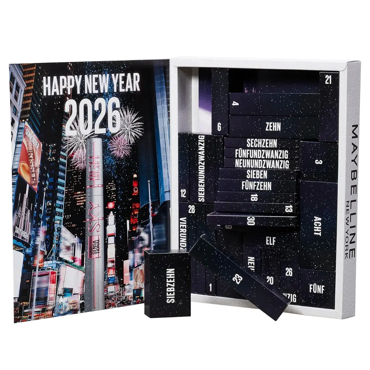 MAYBELLINE Beauty Adventskalender 2025 Inhalt Produkte Wert reduziert