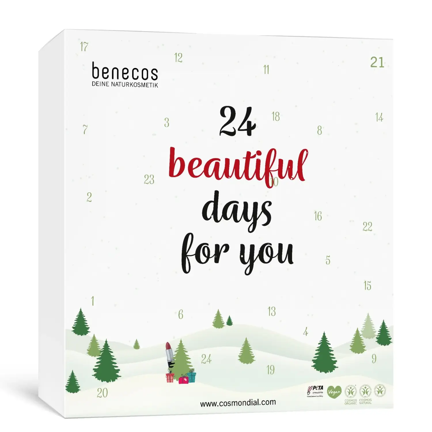 BENECOS Adventskalender 2024 Naturkosmetik Makeup Beauty Skincare