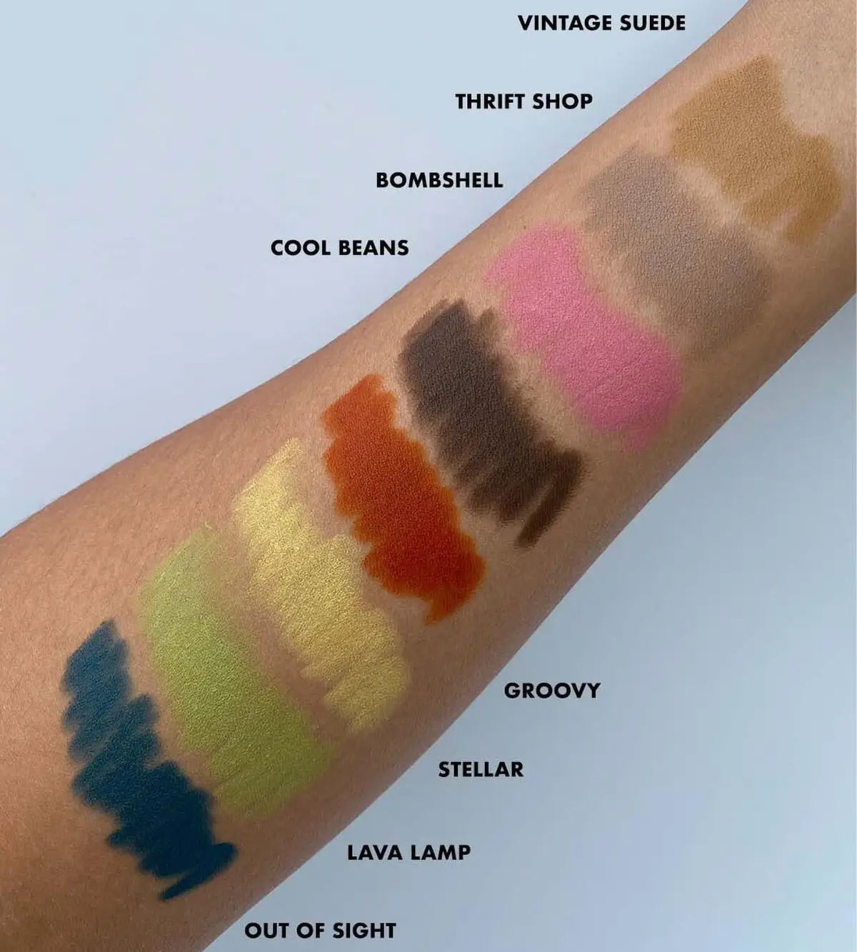 ELF COSMETICS No Budge Matte Shadow Stick Swatches Colors Farben