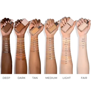 NATASHA DENONA Hy-Glam Foundation Liquid Swatches Colors Shades welche Farbe