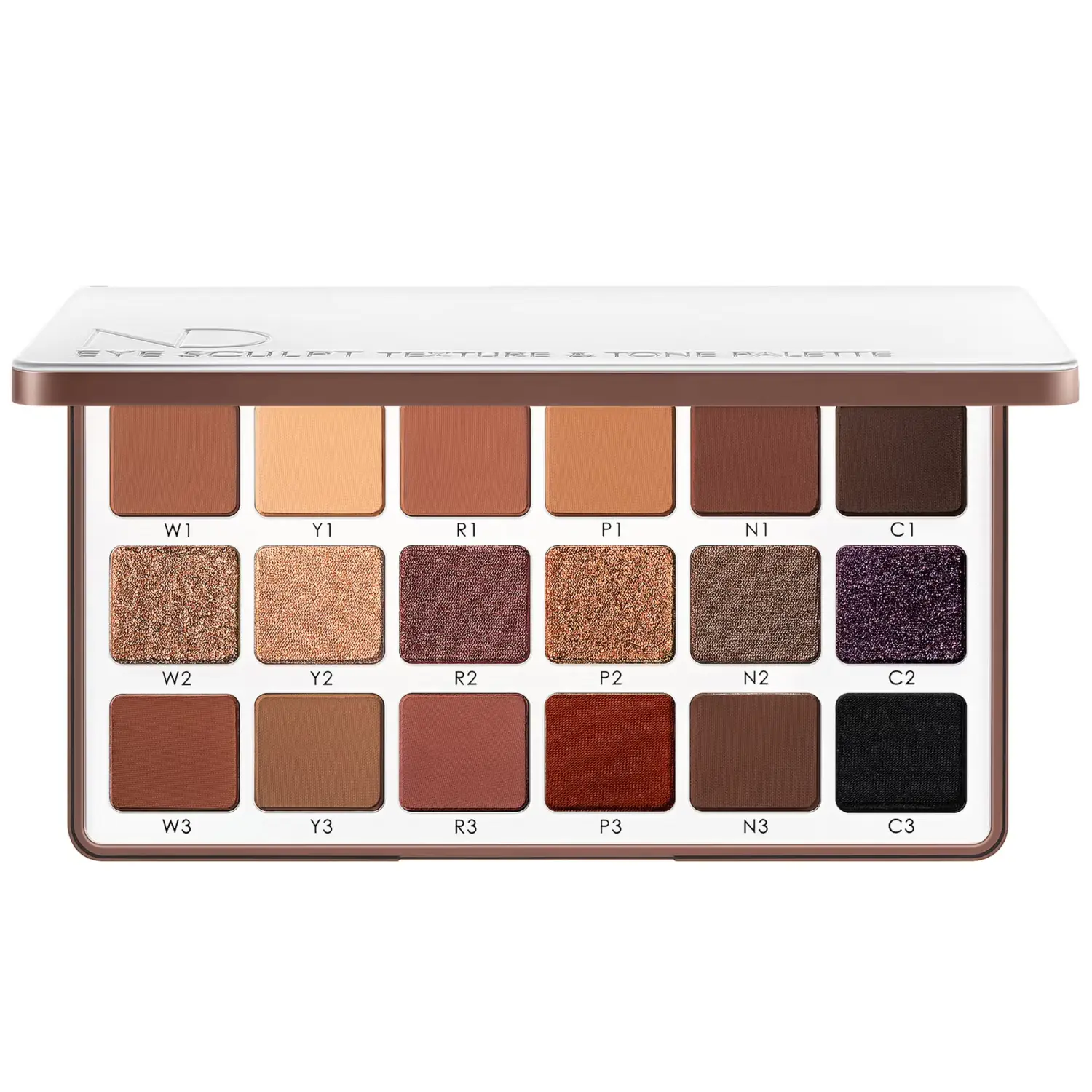 NATASHA DENONA Eye Sculpt Texture Tone Dramatic Palette Eyeshadow Deep Shimmer