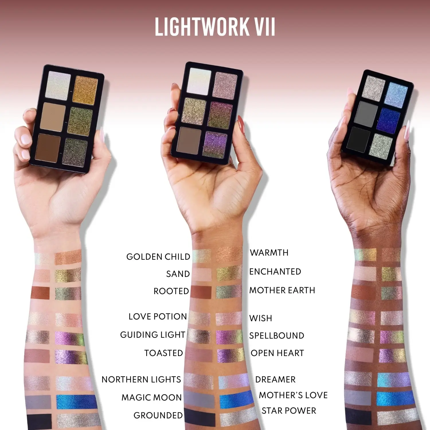 DANESSA MYRICKS Lightwork Volume VII Freedom Palette 2 Swatches Shades