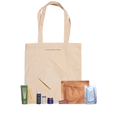 <i>NICHE BEAUTY: </i>Market Tote gratis!