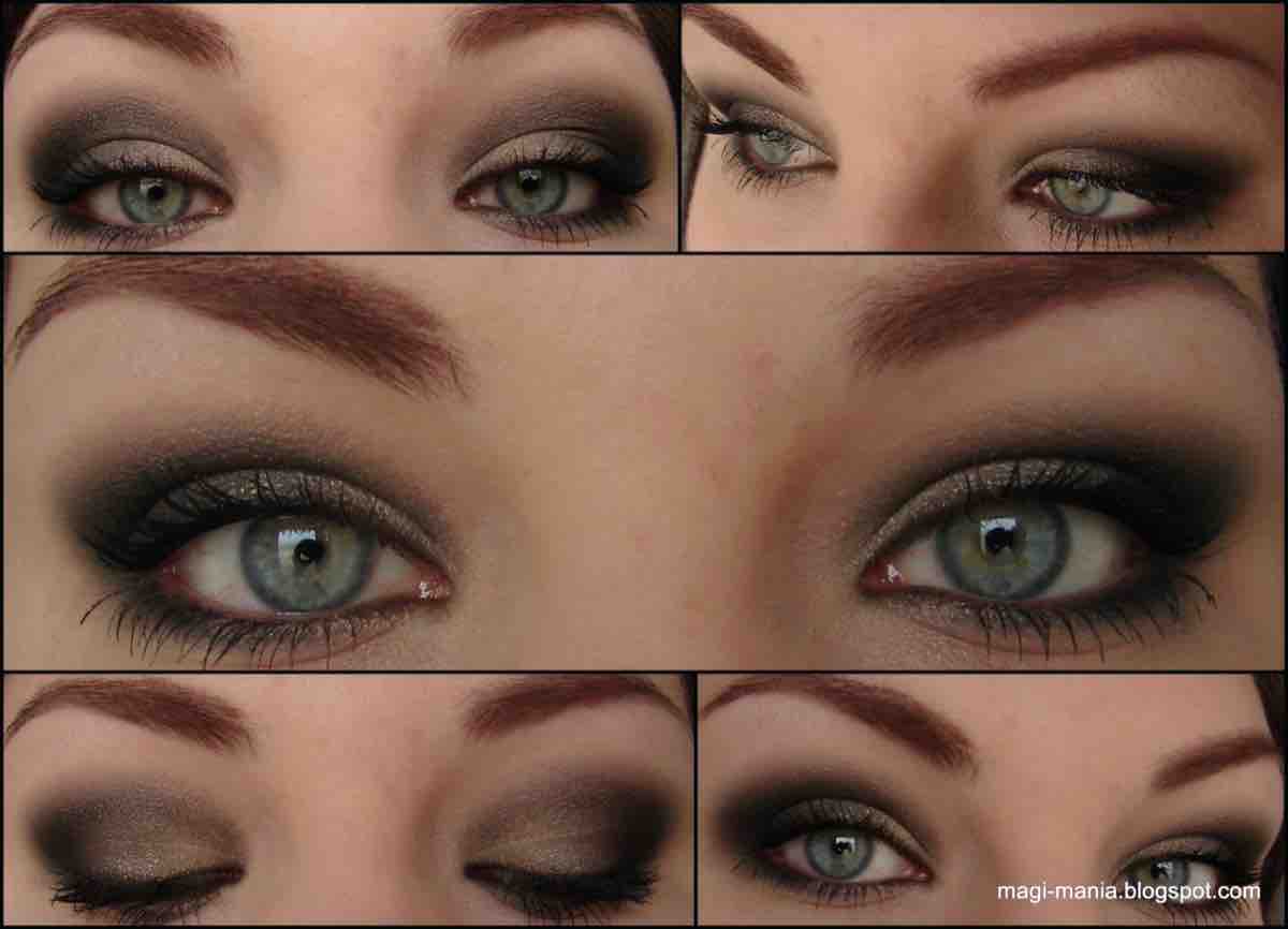 Taupe Gold Makeup