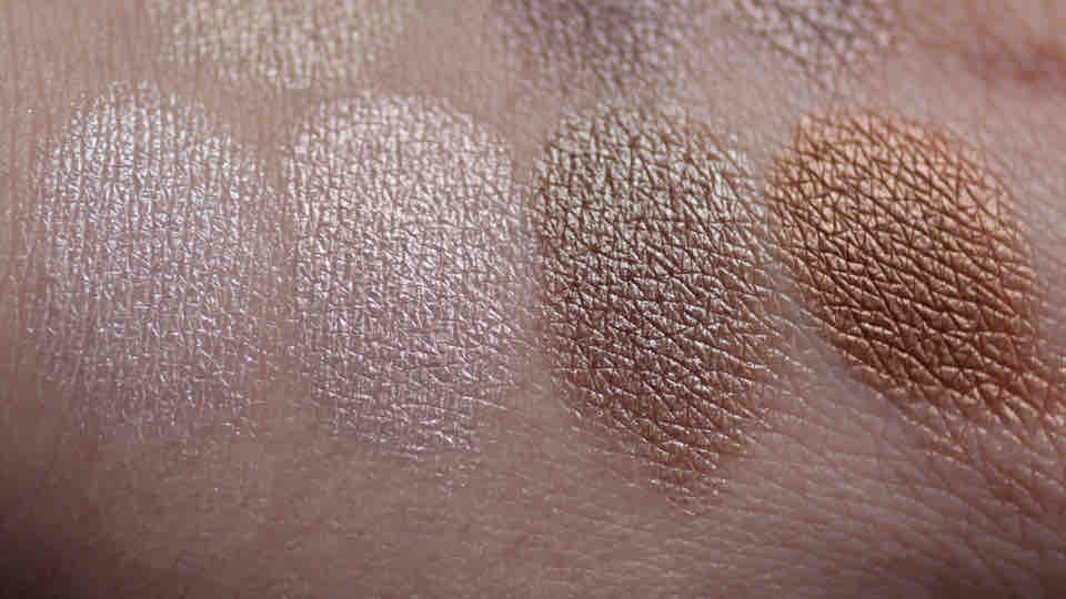 ARTDECO Glam Couture Eyeshadow Swatches - Tageslicht