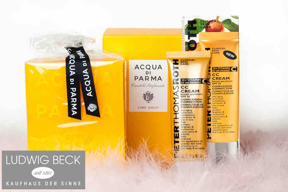 Adventskalender Tuer 4 Ludwig Beck Acqua di Parma Aveda Peter Thomas Roth CC Cream Adventskalender