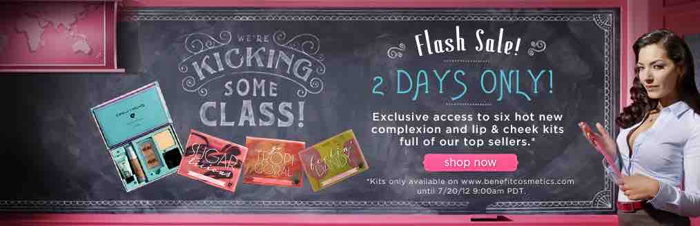 BENEFIT Flash Sale