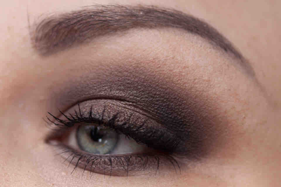 Brown Smokey Eyes Braun Makeup Augen-3