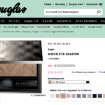 Burberry bei Douglas