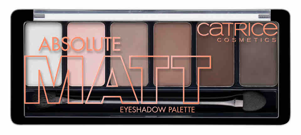 CATRICE Absolute Matt Eyeshadow Palette Neu Sortiment 2014
