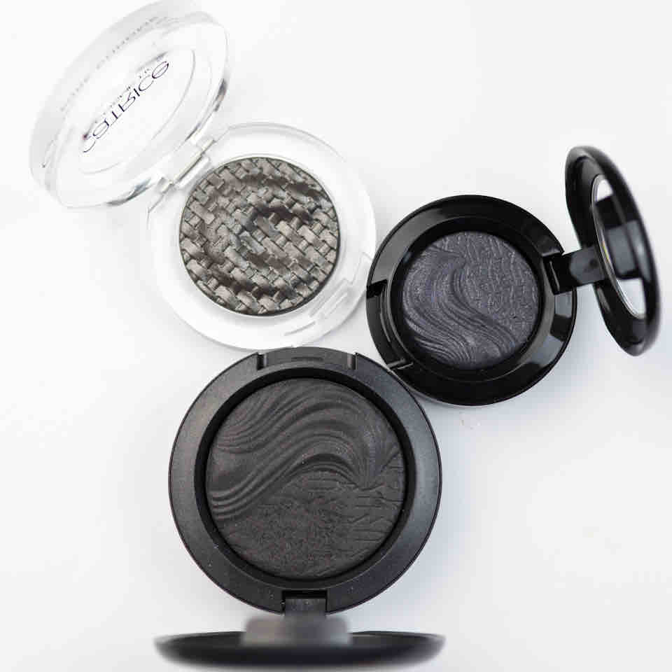 CATRICE Bombay Baumble - MAC Tall Dark Handsome - Dark Dare - ESTEE LAUDER Violet Underground