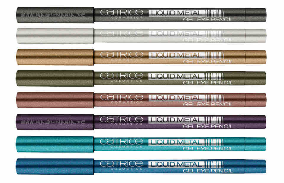 CATRICE Liquid Metal Gel Eye Pencil Neu Sortiment 2014 Herbst Winter MAGIMANIA