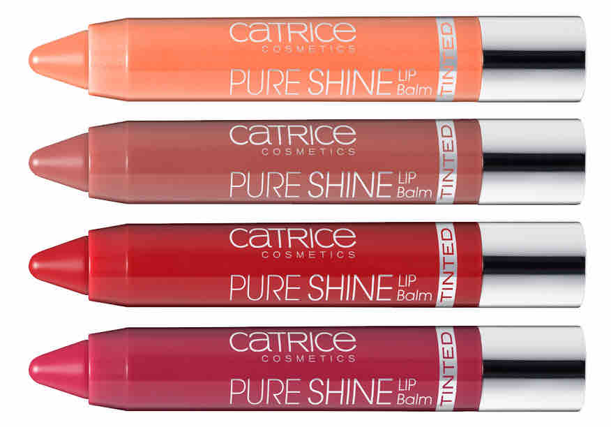 CATRICE Pure Shine Tinted Colour Lip Balm Neuheiten 2014