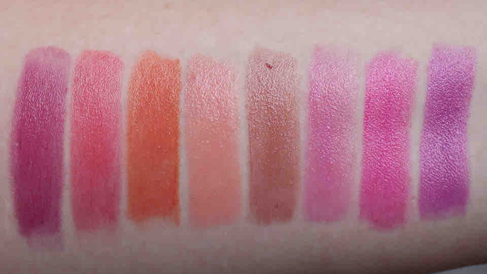 CATRICE Ultimate Shine Gel Lip Colour Swatches (12)