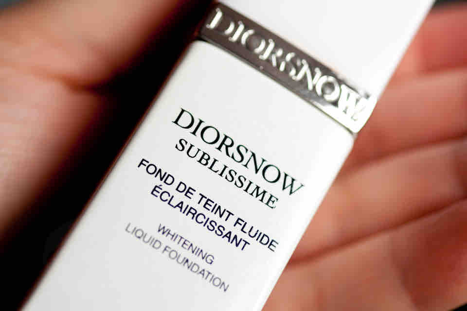 DIOR Diorsnow Sublissime Whitening Liquid Foundation