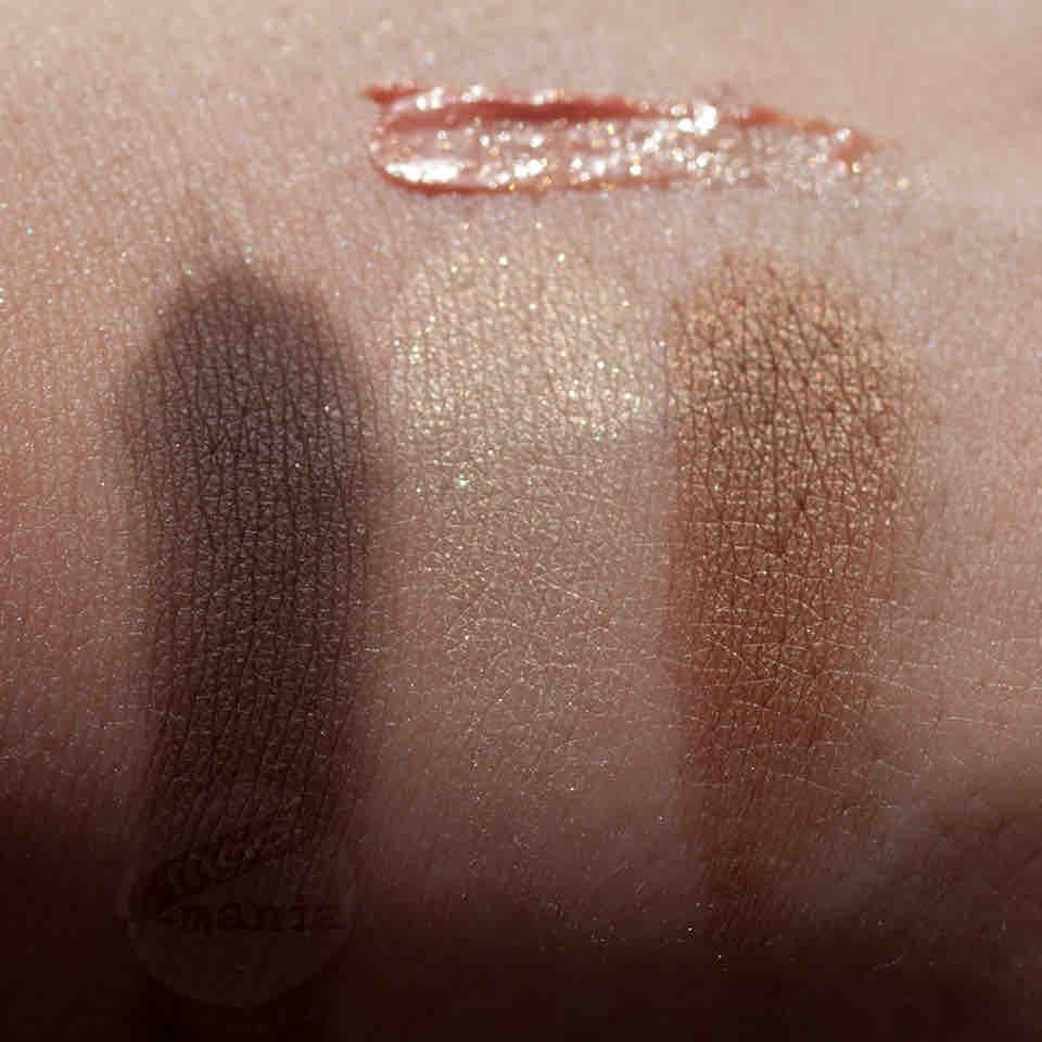 DIOR Golden Browns 002 Eyeshadow Lipgloss Palette - Golden Jungle - Swatch (8) DIOR Golden Browns 002 Eyeshadow Lipgloss Palette - Golden Jungle - Swatch (8)