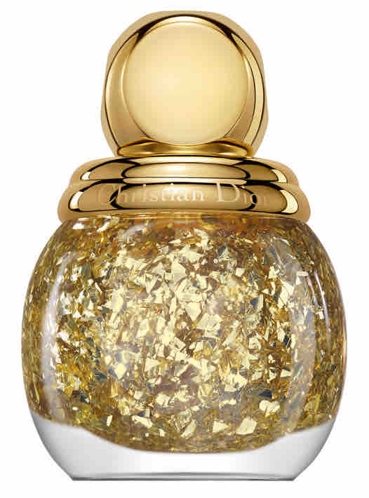 DIORIFIC GOLDEN SHOCK GOLD LEAF EFFECT TOP COAT 001 GOLDEN SHOCK