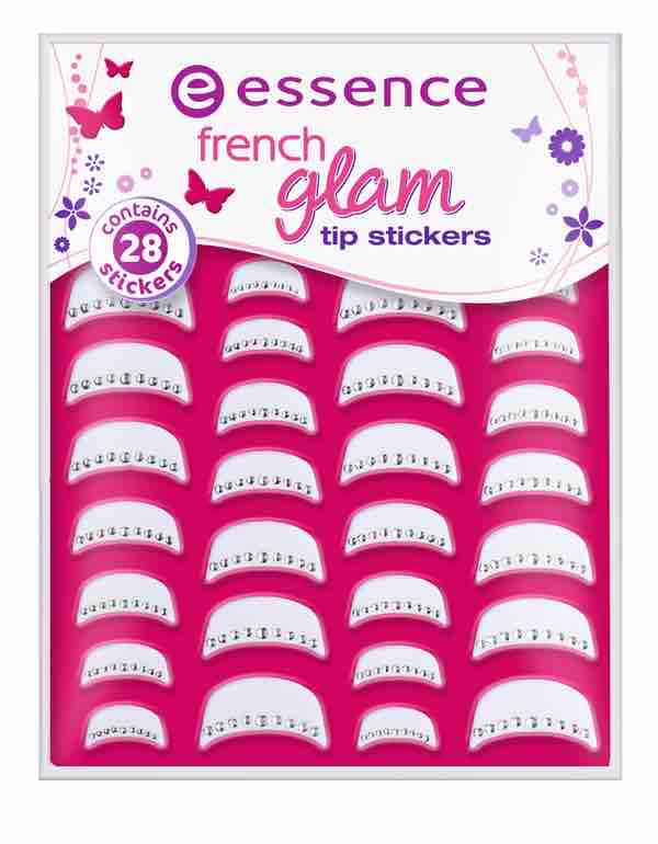 essence french glam tip stickers