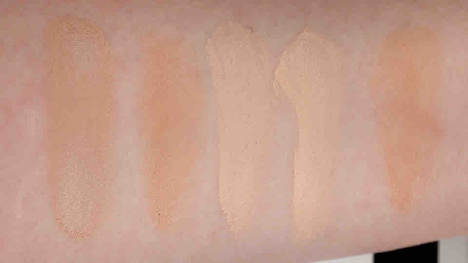 Foundation Jar Tiegel Makeup Dianne Brill Revlon Whipped Laura Mercier Kryolan Bobbi Brown Elizabeth Arden Swatch