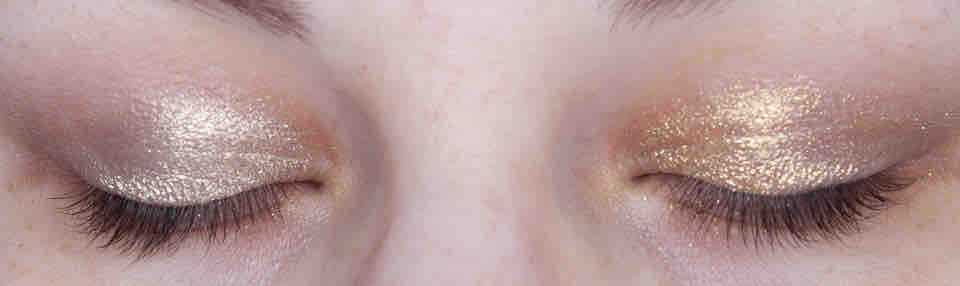 Gold Cream Eyeshadow Gel Lidschatten Glitter Dior Fusion Mono Chanel Illusion dOmbre MAC Paint Pot p2 Manhattan Catrice-7