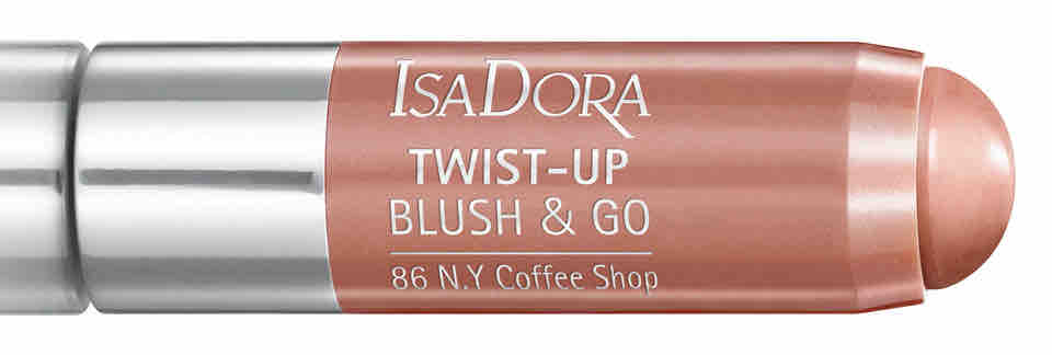 ISADORA Coffee Poetry Twist-up Blush Go NY Coffee Shop