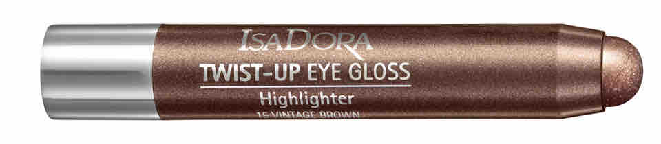 ISADORA Coffee & Poetry Twist-up Eye Gloss Vintage Brown