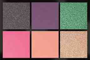 KIKO Bright Night Lights Tones Colour Impact Eyeshadow Palette Dark Heroine