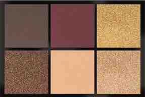 KIKO Rain Smokey Shades Tones Colour Impact Eyeshadow Palette Dark Heroine