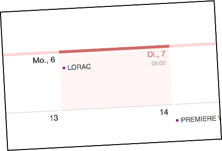 LORAC Kalender