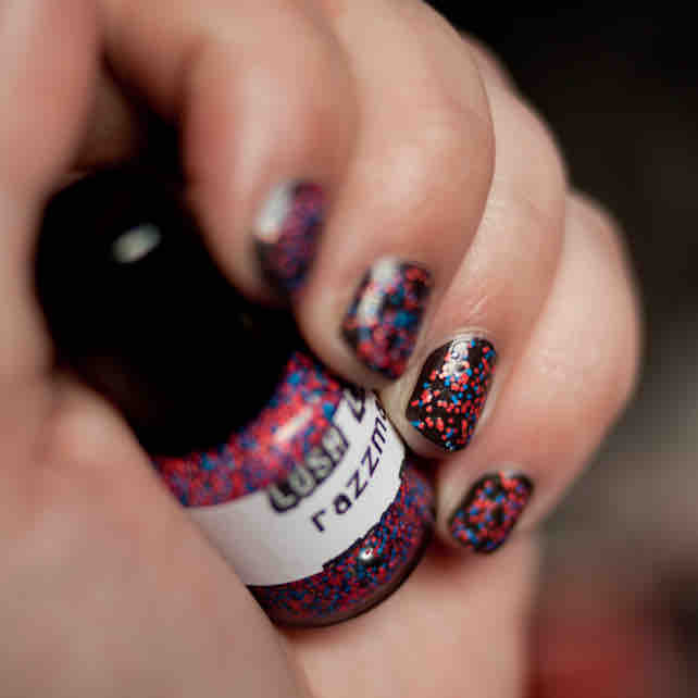 LUSH LACQUER Razzmatazz Confetti Polish (3)