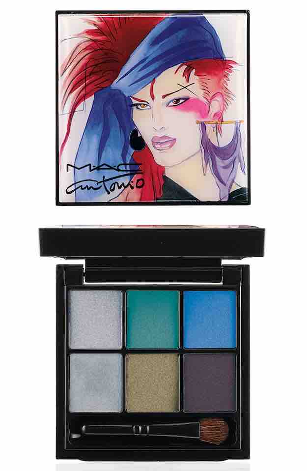 MAC Antonio Lopez 6 Eyes Teal Eyeshadow Palette MAC Antonio Lopez 6 Eyes Teal Eyeshadow Palette