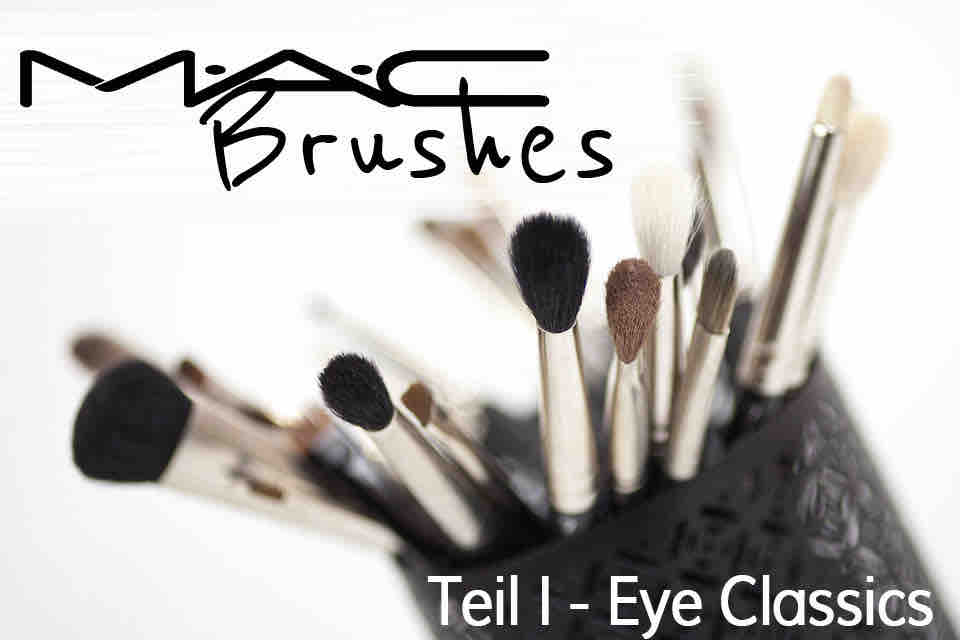MAC Brushes meine MAC Pinsel Sammlung Eye Classics