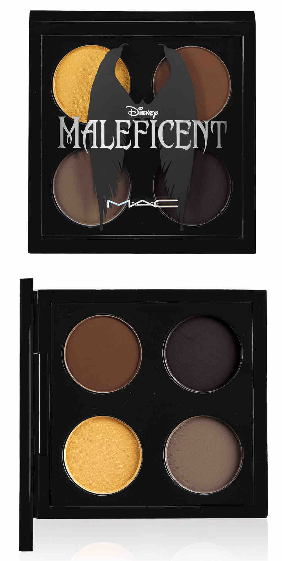 MAC Maleficent Eyeshadow Quad Palette Collection 2014