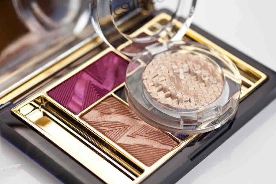 MAC Modern Pewter - ESTEE LAUDER Violet Underground - CATRICE Artfully Lustrous