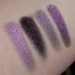 MAC Pinkluxe Glitter Young Punk TOO FACED Poison Plum FYRINNAE Alchemist Coarse trocken Tageslicht