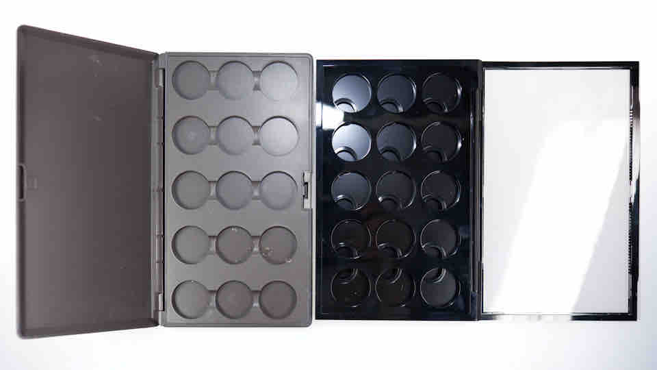 MAC Pro Palette Large & Eye Shadow x 15 - alt vs. neu