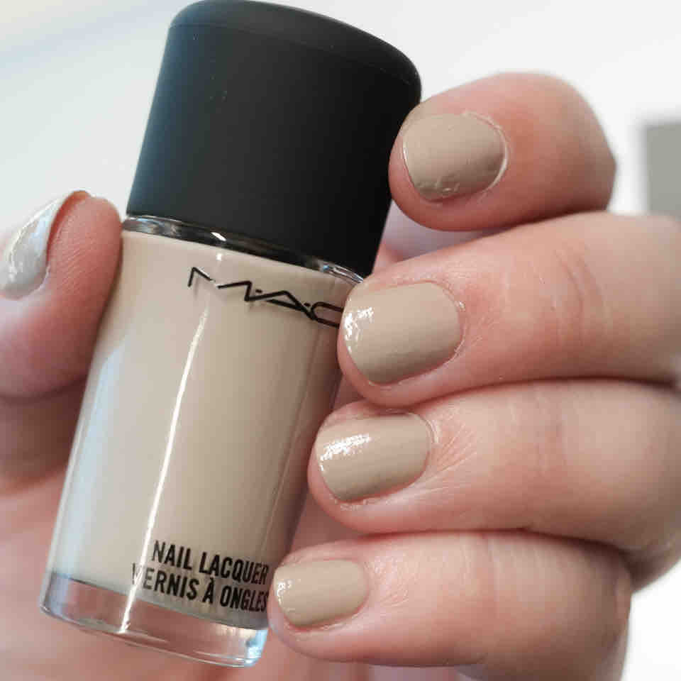 MAC Quiet Time Nail Lacquer Creme