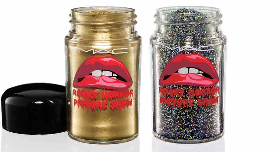 MAC Rocky Horror Picture Show Glitter Gold 3D Black