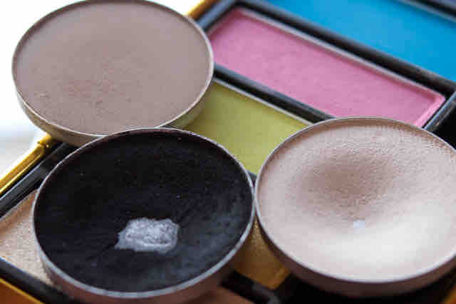 MAC The Monsters Bride Eyeshadow Palette Mylar Carbon Lime Omega