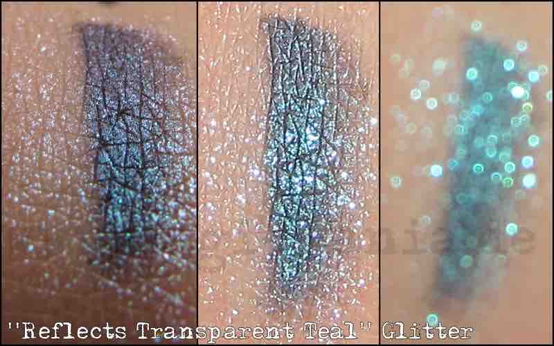 MAC Transparent Teal Glitter