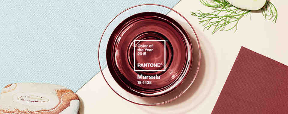 MARSALA PANTONE Color of the Year 2015