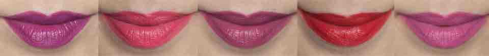 MAYBELLINE Color Sensational Rebel Bouquet Lipsticks Swatches Lip Swatch
